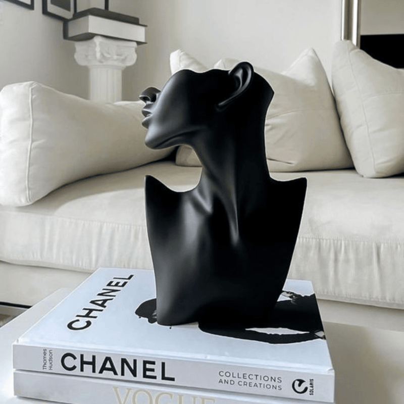Escultura de Mujer Nórdica - Cerámica-Dreamy Home