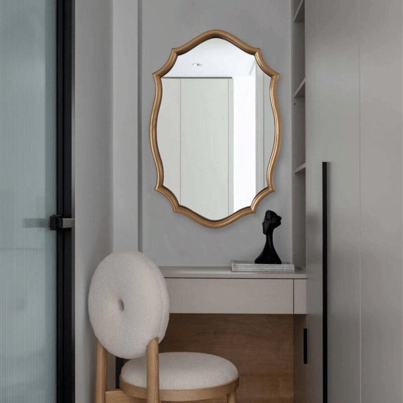 Espejo Contornos Dorado - 60 x 37,5 cm-Dreamy Home