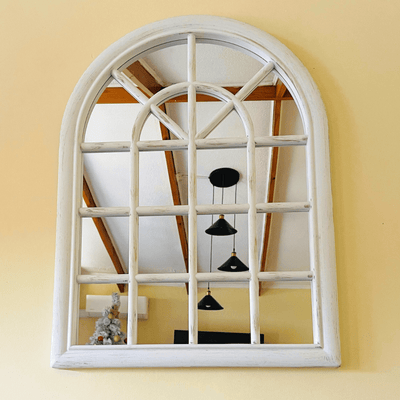 Espejo de Ventana Blanco - 45 x 60 x 3 cm-Dreamy Home