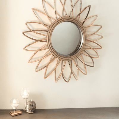Espejo Flor Chiam - Diámetro 49 cm-Dreamy Home