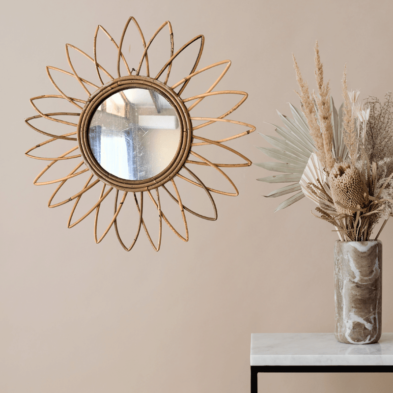 Espejo Flor Chiam - Diámetro 49 cm-Dreamy Home