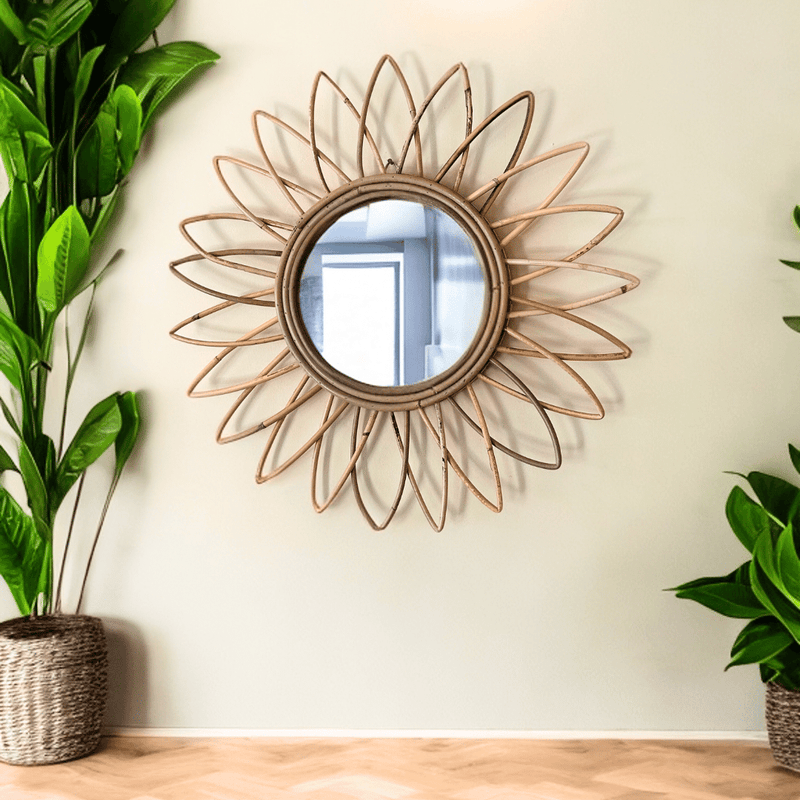 Espejo Flor Chiam - Diámetro 49 cm-Dreamy Home