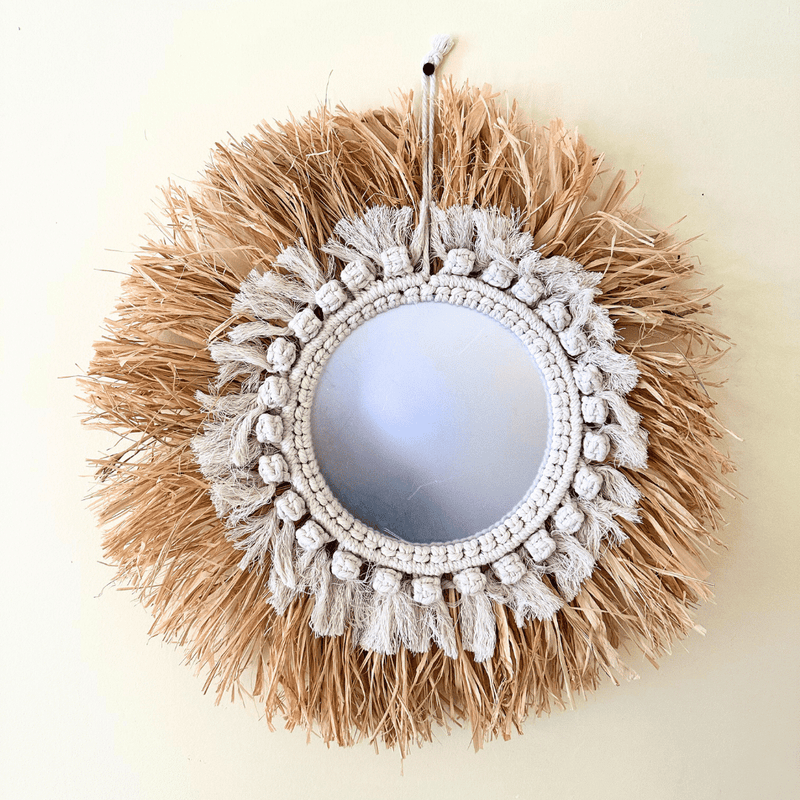 Espejo Hawaii - Diámetro 45 cm-Dreamy Home