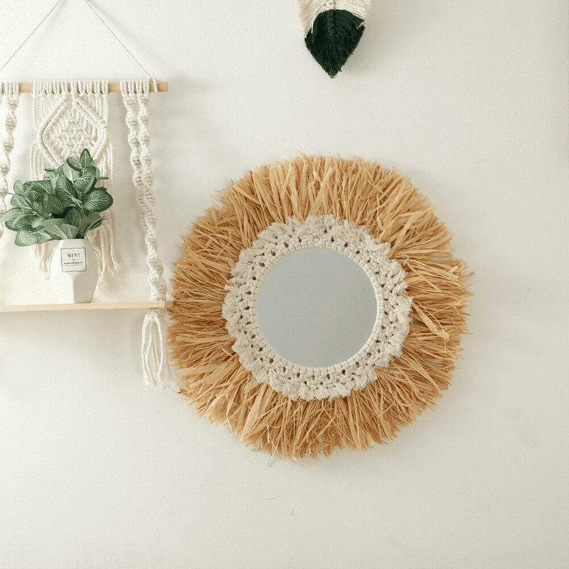 Espejo Hawaii - Diámetro 45 cm-Dreamy Home