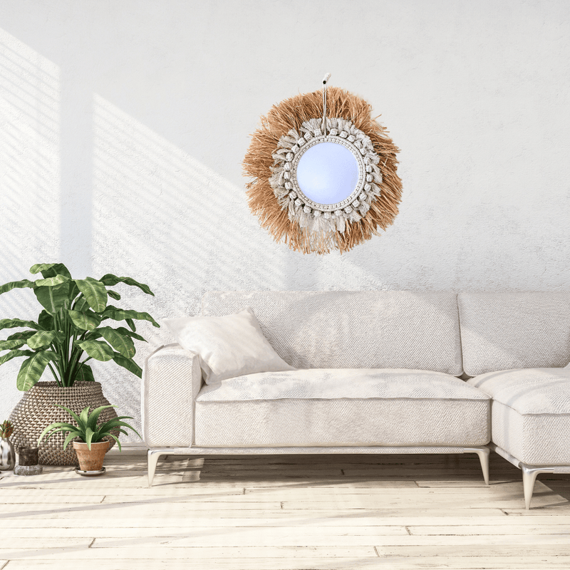 Espejo Hawaii - Diámetro 45 cm-Dreamy Home