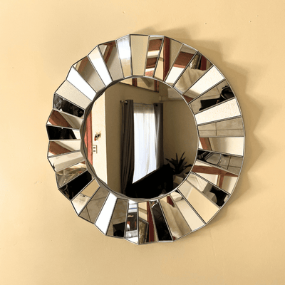 Espejo Luxury Plateado - 50 cm diámetro-Dreamy Home