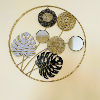 Espejo Mandalas y Flores - 46 cm de Diámetro-Dreamy Home