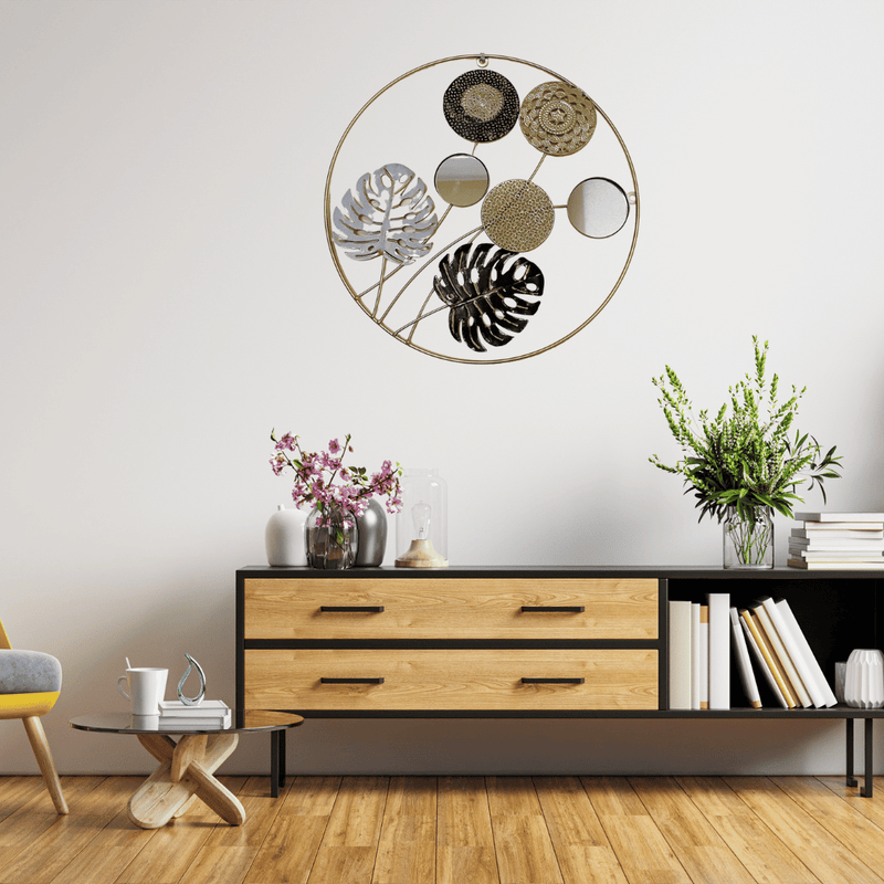 Espejo Mandalas y Flores - 46 cm de Diámetro-Dreamy Home