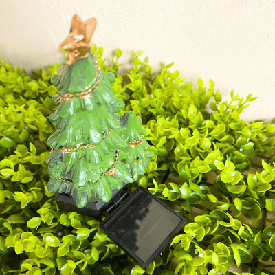 Estaca Árbol de Navidad Solar - IP65 Luz Cálida-Dreamy Home