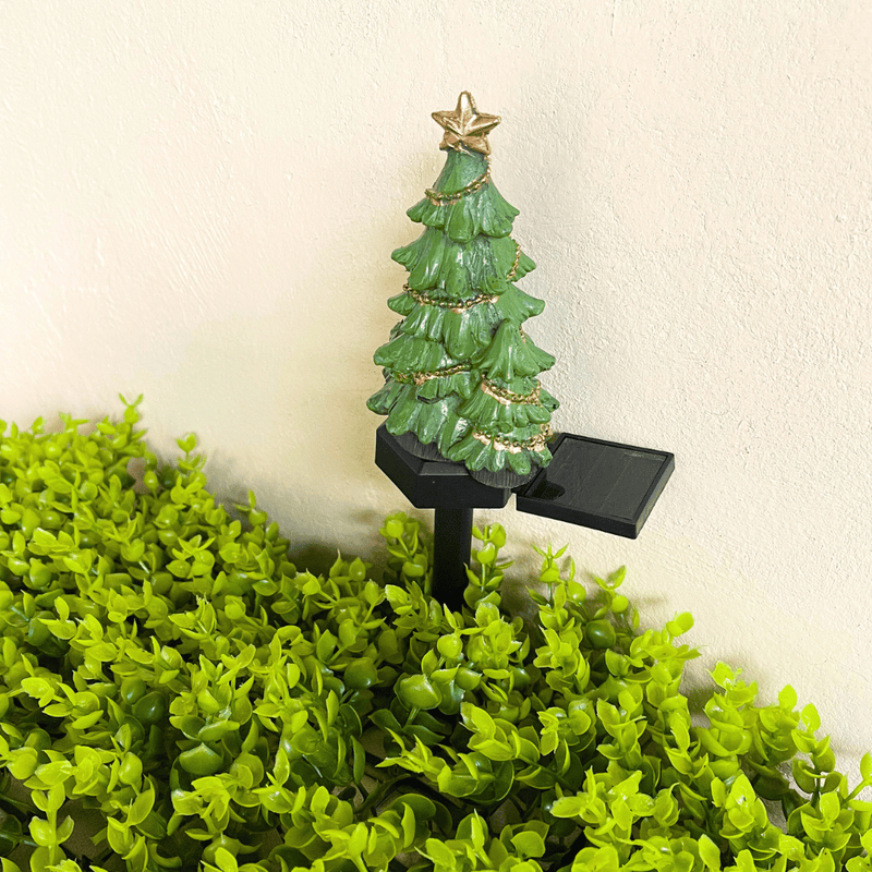 Estaca Árbol de Navidad Solar - IP65 Luz Cálida-Dreamy Home