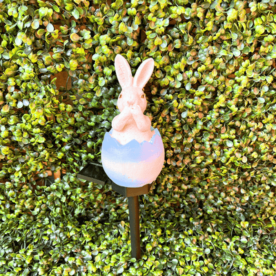 Estaca Conejo de Pascua Solar - IP65 Luz Cálida-Dreamy Home