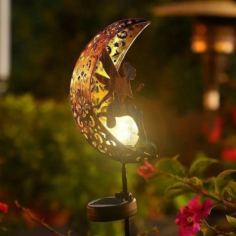 Estaca de Hierro - Luz Cálida IP65 Altura 94 cm-Dreamy Home