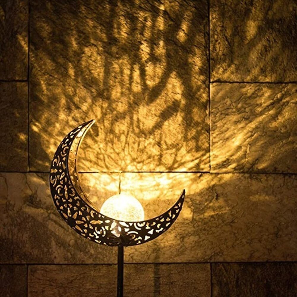 Estaca de Hierro - Luz Cálida IP65 Altura 94 cm-Dreamy Home