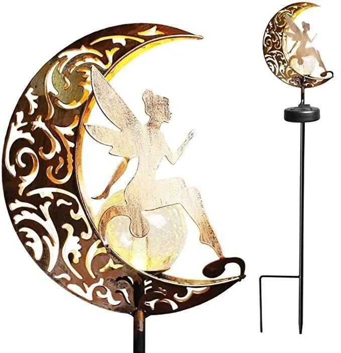 Estaca de Hierro - Luz Cálida IP65 Altura 94 cm-Dreamy Home