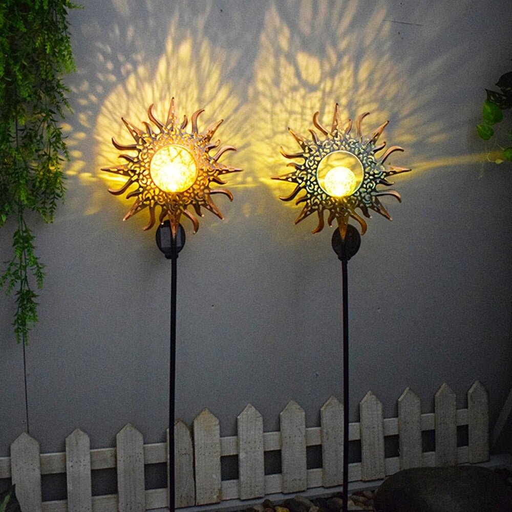 Estaca de Hierro - Luz Cálida IP65 Altura 94 cm-Dreamy Home