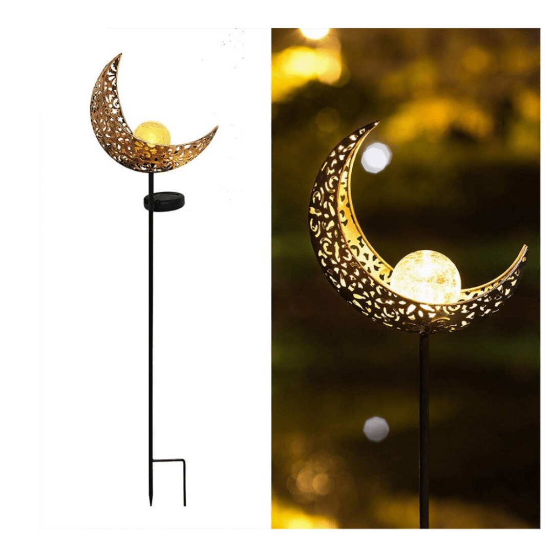 Estaca de Hierro - Luz Cálida IP65 Altura 94 cm-Dreamy Home