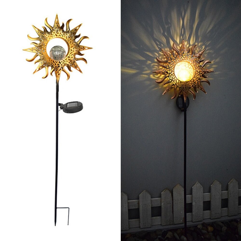 Estaca de Hierro - Luz Cálida IP65 Altura 94 cm-Dreamy Home