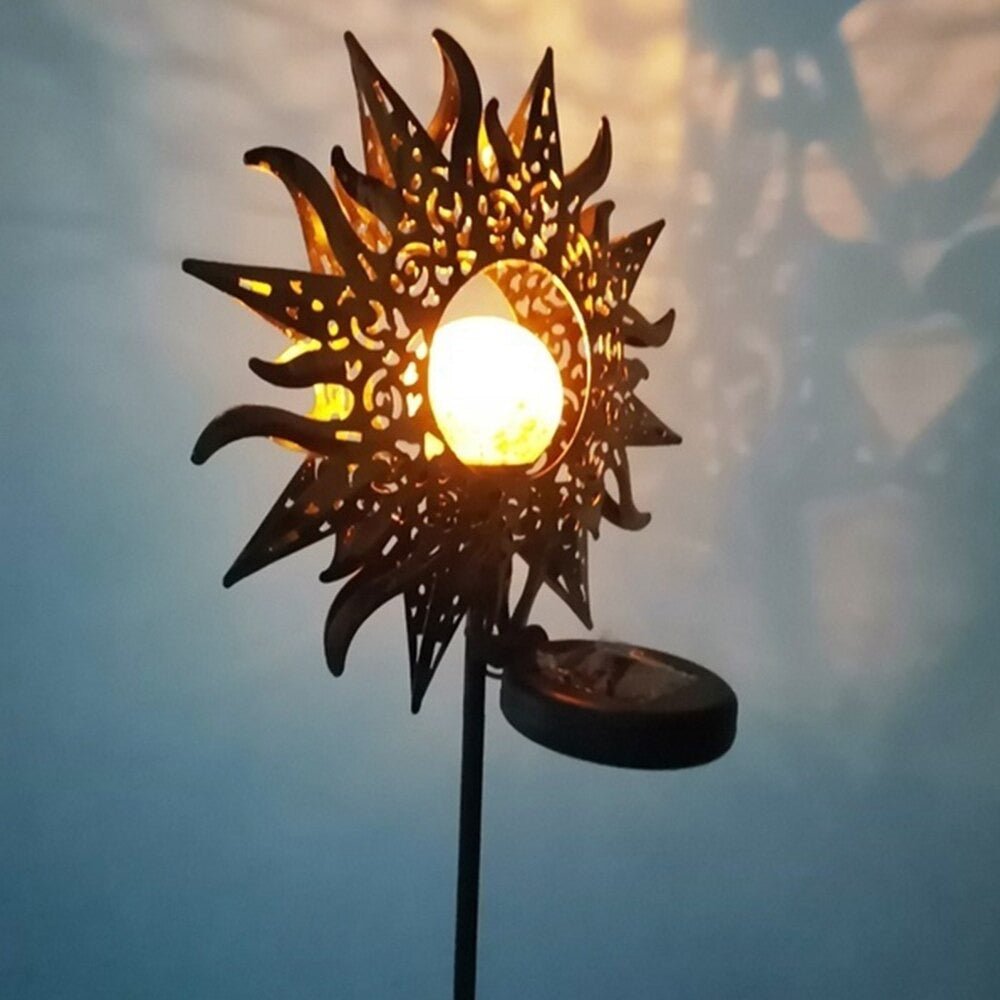 Estaca de Hierro - Luz Cálida IP65 Altura 94 cm-Dreamy Home