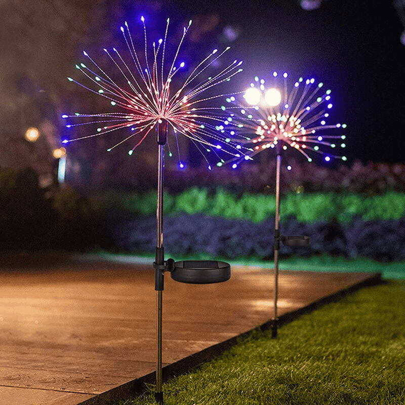 Estaca Firework - Luz Cálida/Multicolor 2 Uni. IP65 Altura 84 cm-Dreamy Home