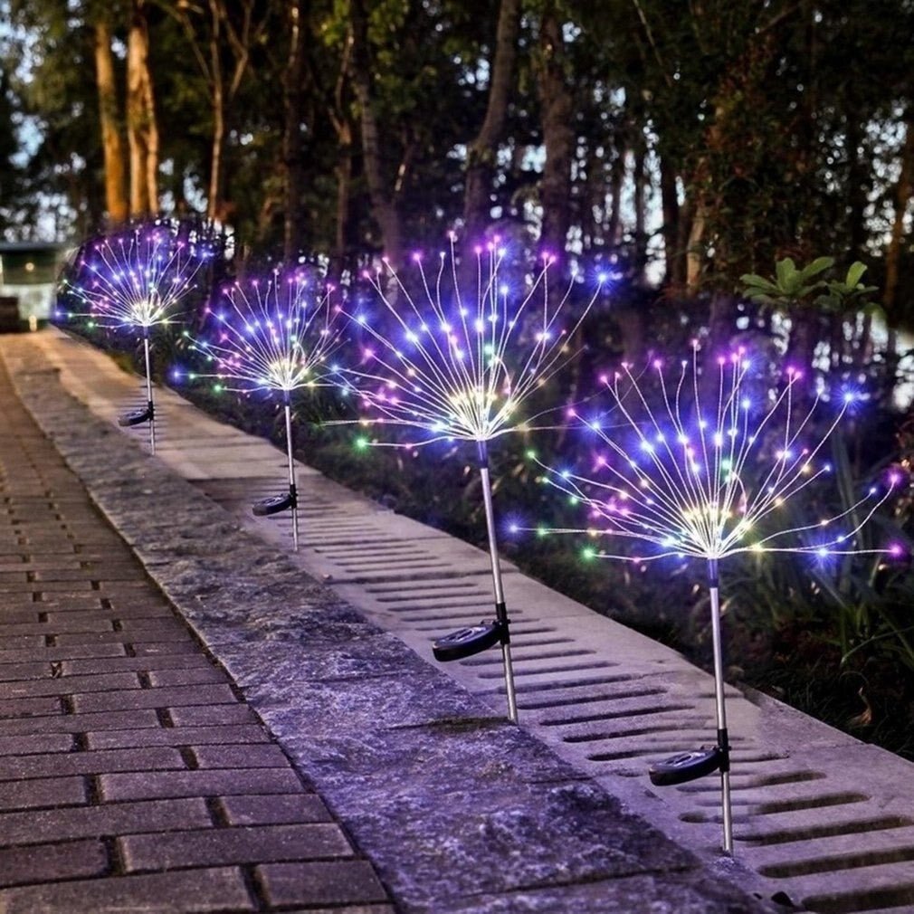 Estaca Firework - Luz Cálida/Multicolor 2 Uni. IP65 Altura 84 cm-Dreamy Home