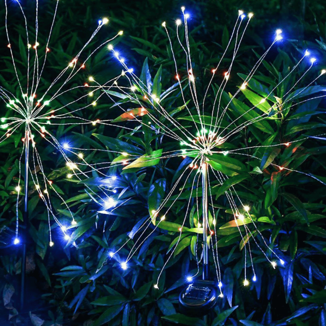 Estaca Firework - Luz Cálida/Multicolor 2 Uni. IP65 Altura 84 cm-Dreamy Home