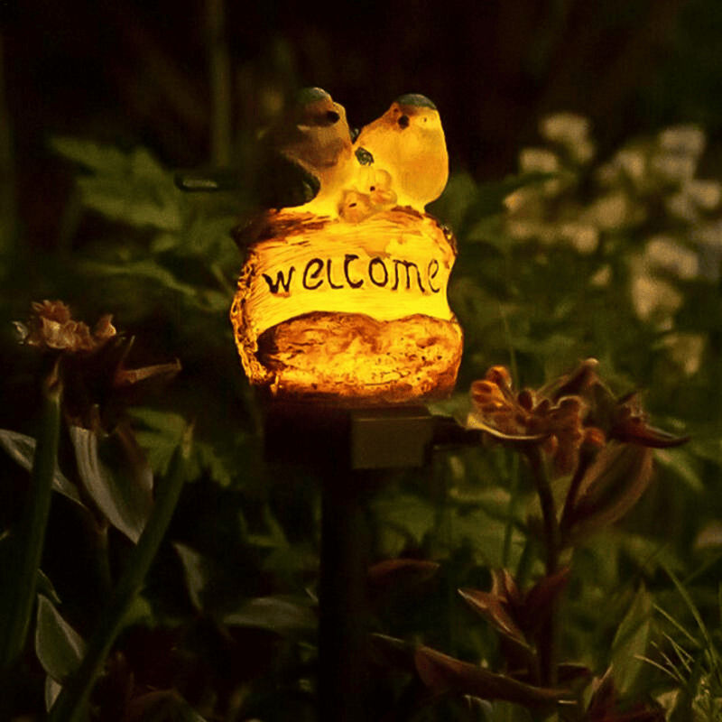 Estaca Gorrión Welcome Solar - IP65 Luz Cálida-Dreamy Home