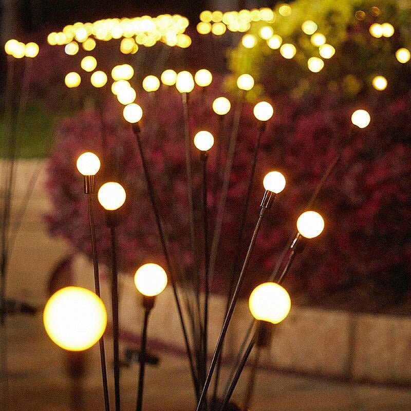 Estaca Pelotitas Solar - Luz Cálida/Multicolor 2 Unidades-Dreamy Home