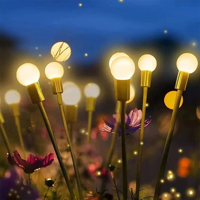 Estaca Pelotitas Solar - Luz Cálida/Multicolor 2 Unidades-Dreamy Home