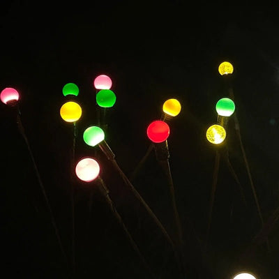 Estaca Pelotitas Solar - Luz Cálida/Multicolor 2 Unidades-Dreamy Home