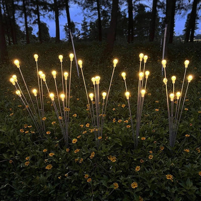 Estaca Pelotitas Solar - Luz Cálida/Multicolor 2 Unidades-Dreamy Home