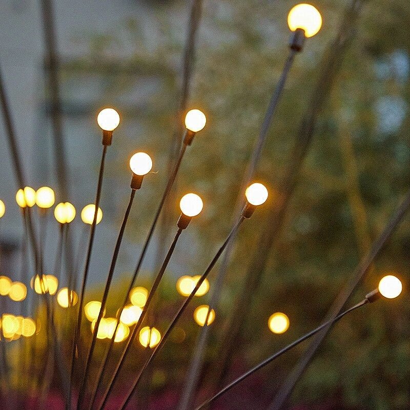 Estaca Pelotitas Solar - Luz Cálida/Multicolor 2 Unidades-Dreamy Home