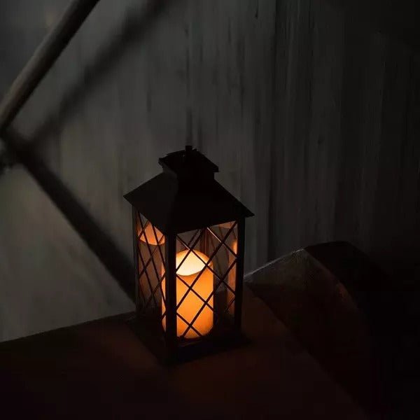 Farol con Vela Solar - IP65 Luz Cálida-Dreamy Home