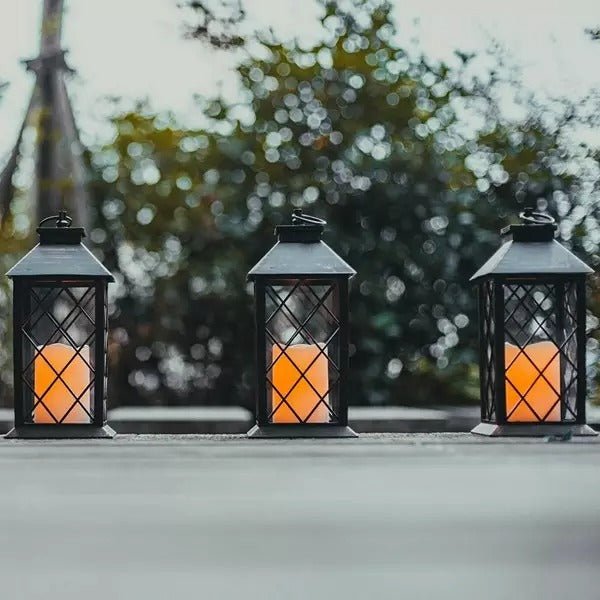 Farol con Vela Solar - IP65 Luz Cálida-Dreamy Home