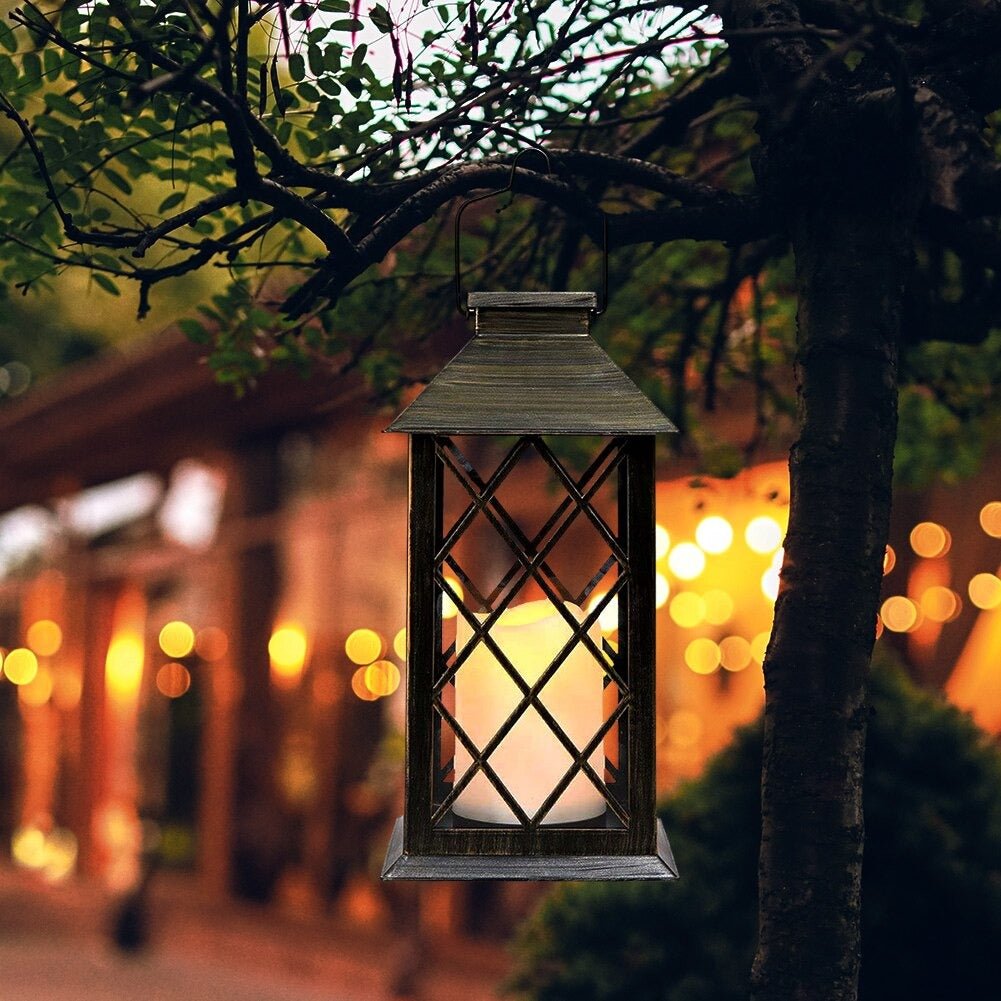 Farol con Vela Solar - IP65 Luz Cálida-Dreamy Home