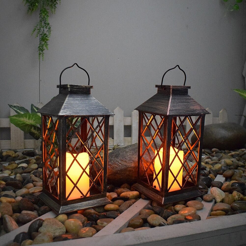 Farol con Vela Solar - IP65 Luz Cálida-Dreamy Home