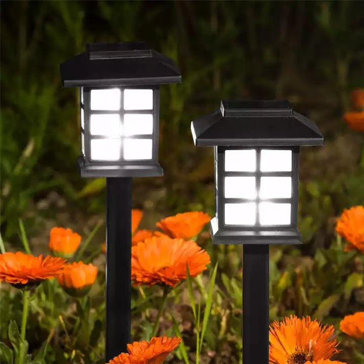 Farol Cuadrado Solar - 2 Unidades IP65 Luz Fría-Dreamy Home