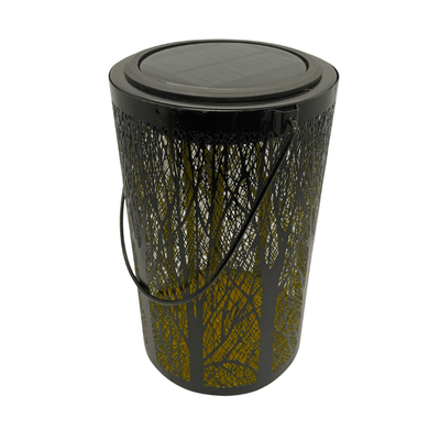 Farol Metálico Diseño Bosque - IP65 Resistente al Óxido Luz Cálida-Dreamy Home