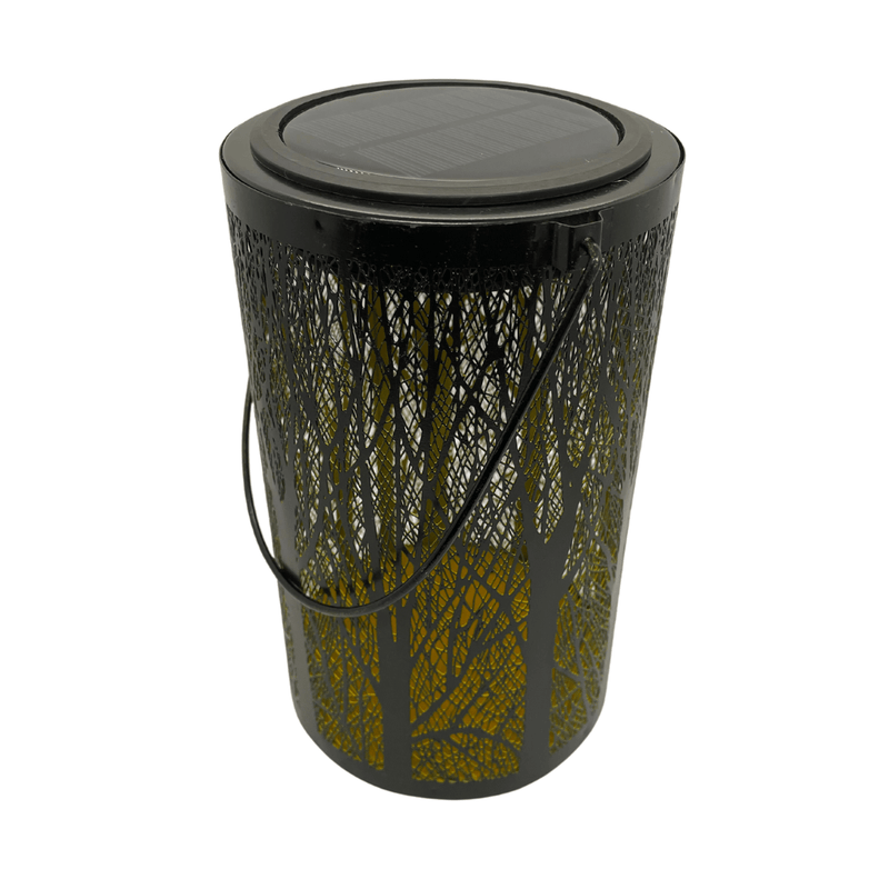 Farol Metálico Diseño Bosque - IP65 Resistente al Óxido Luz Cálida-Dreamy Home