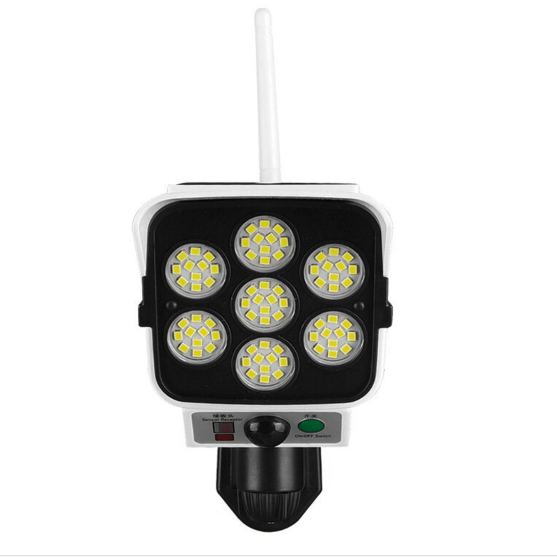 Foco Cámara de Seguridad Solar - 180W Luz Fría IP65-Dreamy Home