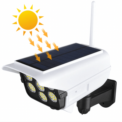 Foco Cámara de Seguridad Solar - 180W Luz Fría IP65-Dreamy Home