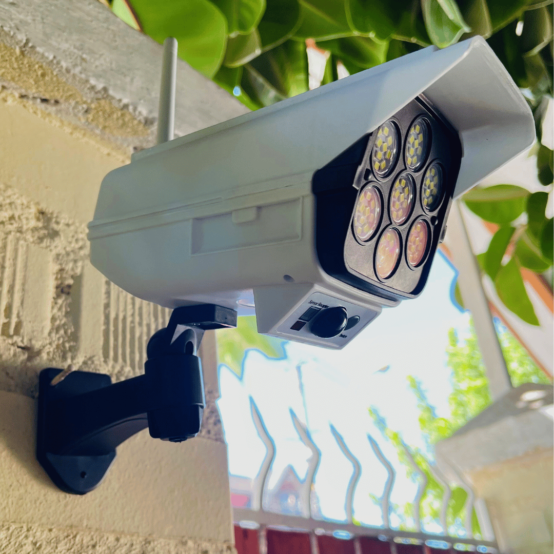 Foco Cámara de Seguridad Solar - 180W Luz Fría IP65-Dreamy Home