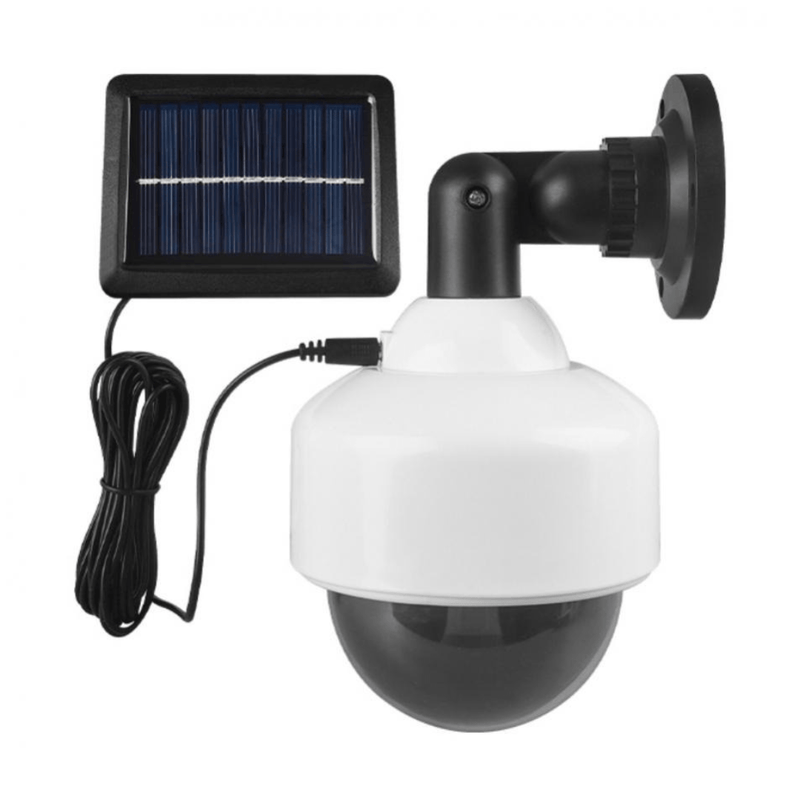 Foco Cámara de Vigilancia 360° Solar - Luz Fría IP65-Dreamy Home