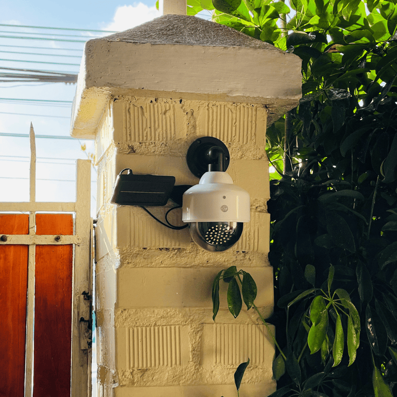 Foco Cámara de Vigilancia 360° Solar - Luz Fría IP65-Dreamy Home
