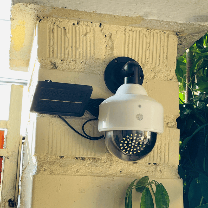 Foco Cámara de Vigilancia 360° Solar - Luz Fría IP65-Dreamy Home