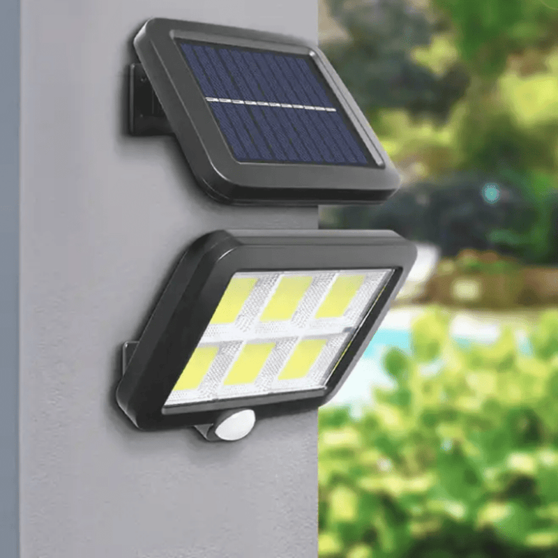 Foco Solar Compacto - 100W IP65 Luz Fría-Dreamy Home