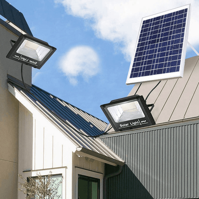 Foco Ultrapotente Solar Doble - IP67 Luz Fría Incluye Control Remoto-Dreamy Home