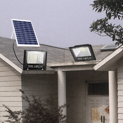 Foco Ultrapotente Solar Doble - IP67 Luz Fría Incluye Control Remoto-Dreamy Home