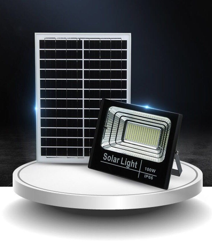 Foco Ultrapotente Solar - IP66 Luz Fría Incluye Control Remoto-Dreamy Home