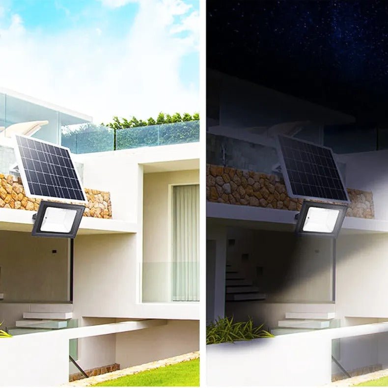 Foco Ultrapotente Solar - IP66 Luz Fría Incluye Control Remoto-Dreamy Home