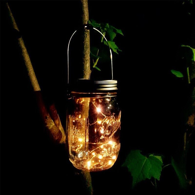 Frasco de Luces Hada Solar - Diámetro 7,1 cm Luz Cálida-Dreamy Home